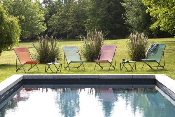 Maxi sdraio a bordo piscina, Pistil | Lafuma Mobilier
