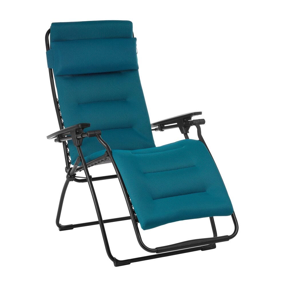 Poltrona Relax imbottita gravità zero - Futura - AirComfort® - Blu Coral Blue