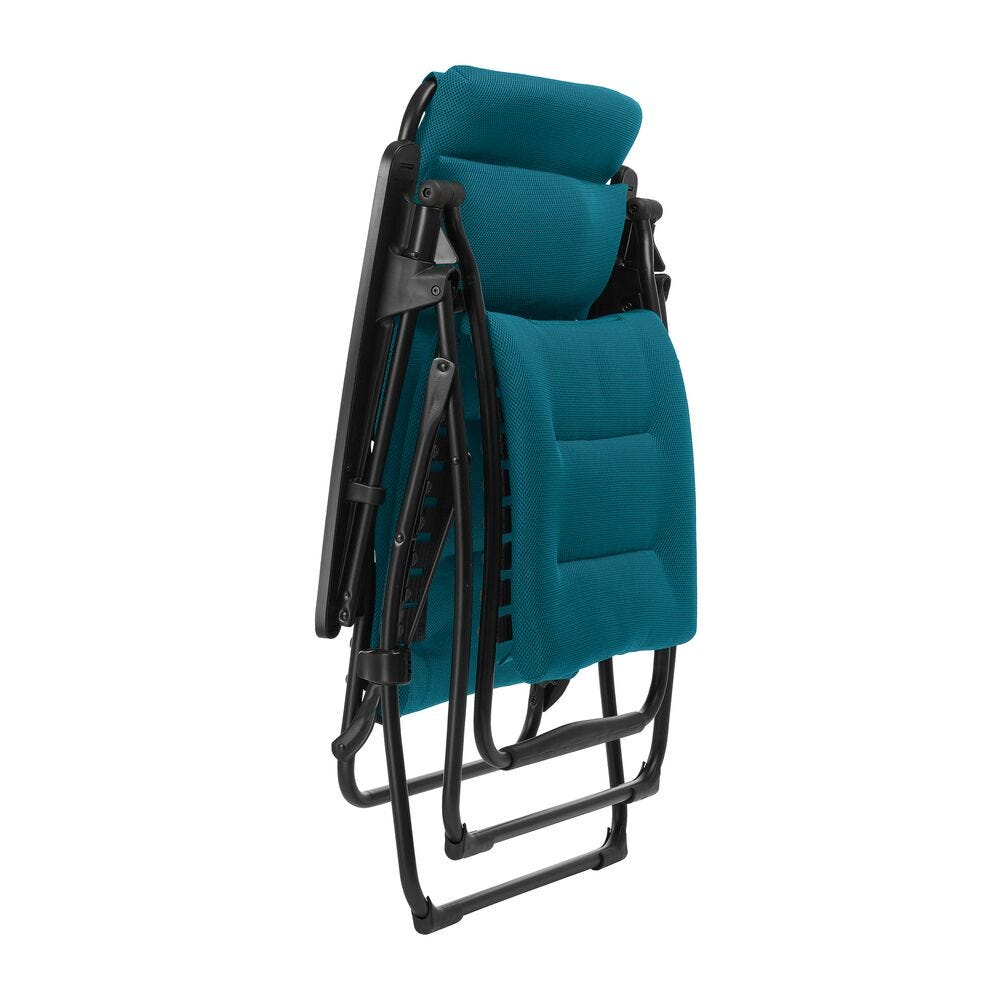 Poltrona Relax imbottita gravità zero - Futura - AirComfort® - Blu Coral Blue