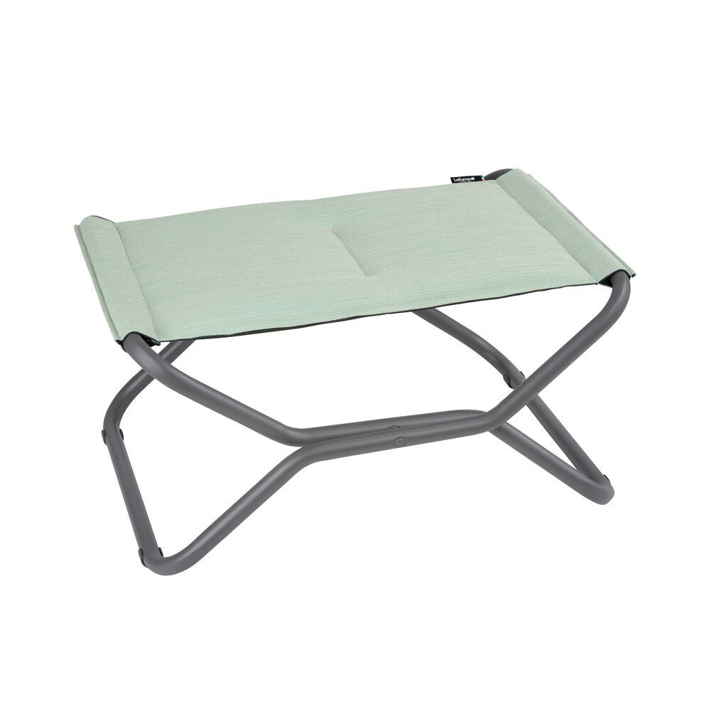 Poggiapiedi pieghevole imbottito/Sgabello - Bayanne - Hedona - Verde Jade