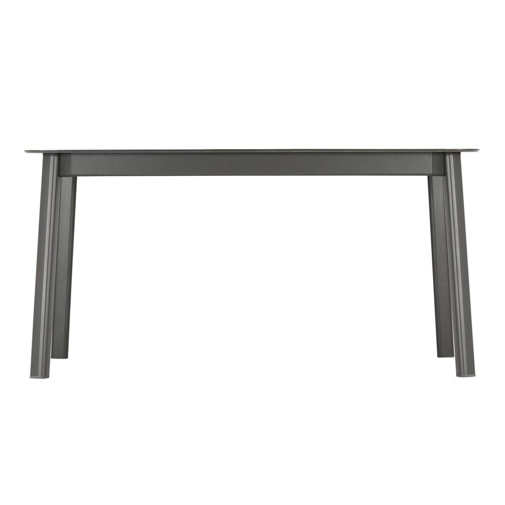 Tavolo da giardino 4 a 6 persone - Oron - HPL - Grigio Ciment